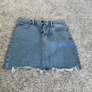 Hidden Jean skirt